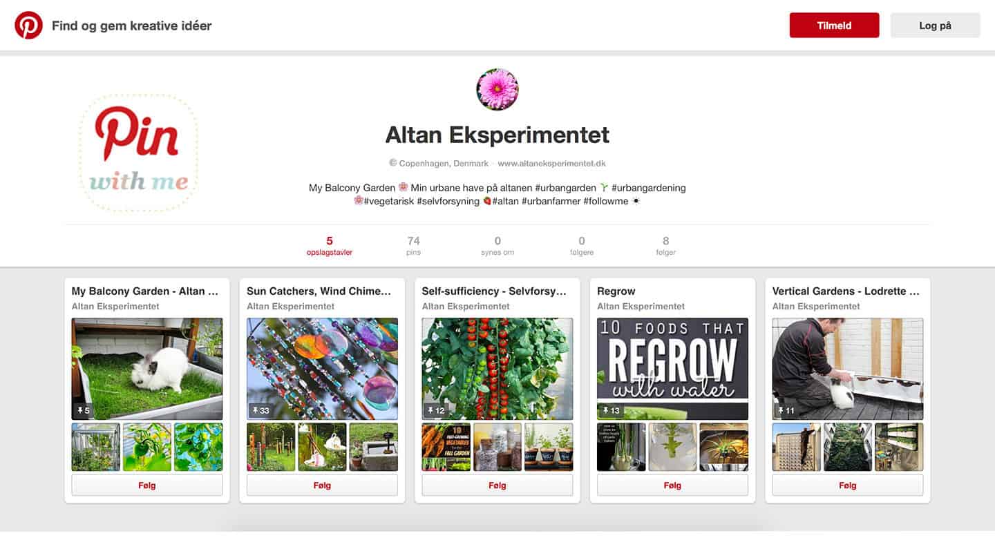 Altan Eksperimentet på Pinterest - Pin with me 💖