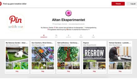 Altan Eksperimentet på Pinterest